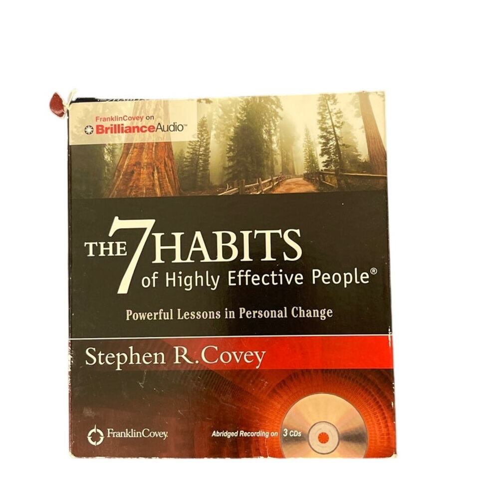 7 Habits Of Highly Effective People by Stephen Covey CD Audiobook